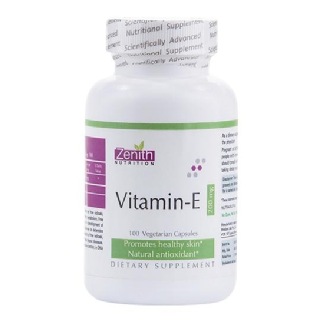 Zenith Nutrition Vitamin E, 100 capsules