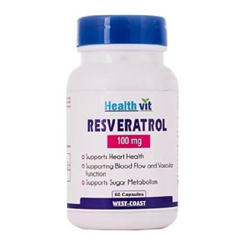 Healthvit Resveratrol (100 mg), 60 capsules Healthvit Resveratrol (100 mg), 60 capsules
