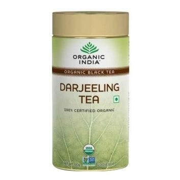 Organic India Darjeeling Tea (Loose), Unflavoured 100 g Organic India Darjeeling Tea (Loose), Unflavoured 100 g