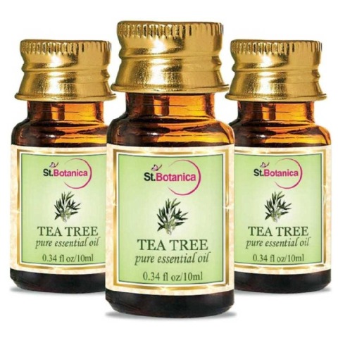 St.Botanica Pure Essential Oil, 10 ml Tea Tree - Pack of 3 St.Botanica Pure Essential Oil, 10 ml Tea Tree - Pack of 3