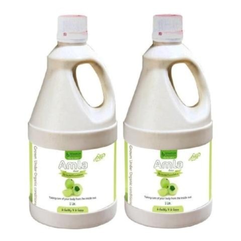 Bhumija Amla Juice, Natural 1 L - Pack of 2 Bhumija Amla Juice, Natural 1 L - Pack of 2