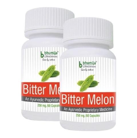 Bhumija Bitter Melon, 60 capsules - Pack of 2 Bhumija Bitter Melon, 60 capsules - Pack of 2