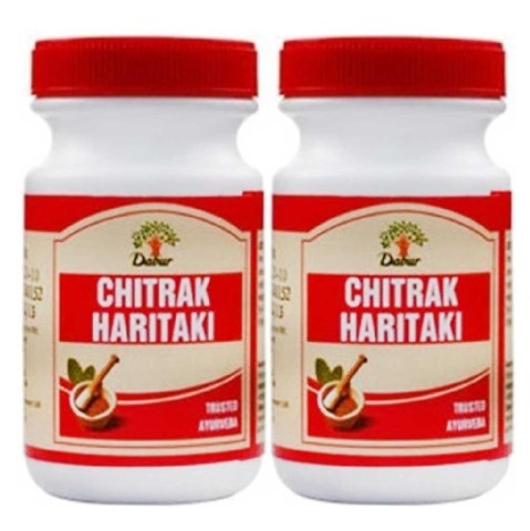 Dabur Chitrak Haritaki, 250 g - Pack of 2 Dabur Chitrak Haritaki, 250 g - Pack of 2