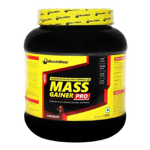 MuscleBlaze Mass Gainer Pro,  3.3 lb  Chocolate 