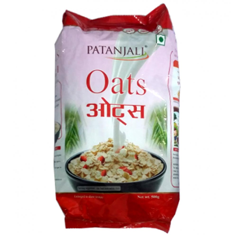Patanjali Oats,  Unflavoured  500 g 