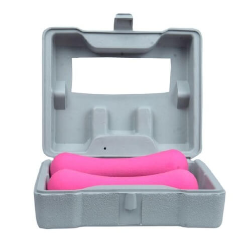 B Fit USA Neoprene Dumbbell With ABS Box (AB16032-ABS), Pink 1 kg B Fit USA Neoprene Dumbbell With ABS Box (AB16032-ABS), Pink 1 kg