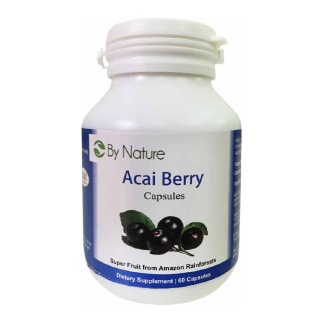 By Nature Acai Berry, 60 capsules Unflavoured