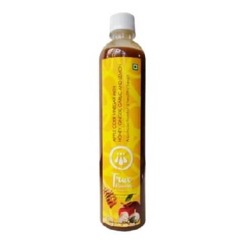 True Elements Apple Cider Vinegar, 0.5 L Lemon, Ginger, Honey & Garlic True Elements Apple Cider Vinegar, 0.5 L Lemon, Ginger, Honey & Garlic