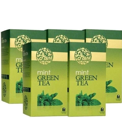 Laplant Green Tea & Mint, 25 Piece(s)/Pack Mint - Pack of 5 Laplant Green Tea & Mint, 25 Piece(s)/Pack Mint - Pack of 5
