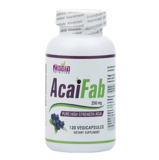 Zenith Nutrition AcaiFab, 120 capsules Unflavoured