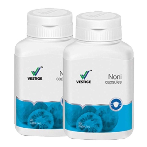 1 - Vestige Noni - Pack of 2,  90 capsules  Unflavoured 