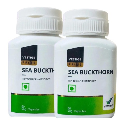 1 - Vestige Sea Buckthorn - Pack of 2, 60 capsules