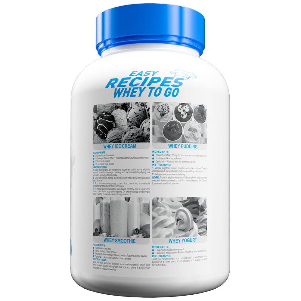 back - Maxn Whey Protein,  2.2 lb  Vanilla 