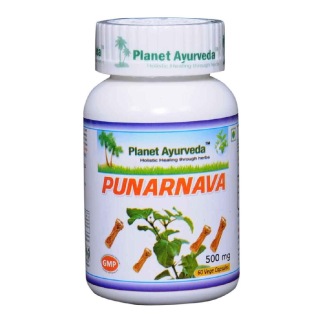 Planet Ayurveda Punarnava (500 mg), 60 veggie capsule(s)