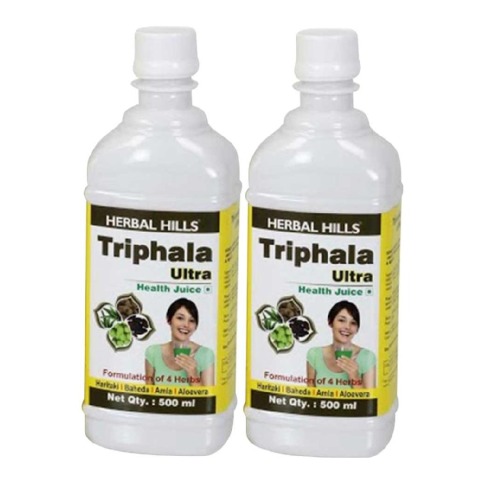 Herbal Hills Herbal Hills Triphala Ultra juice, 0.5 L - Pack of 2 Herbal Hills Herbal Hills Triphala Ultra juice, 0.5 L - Pack of 2