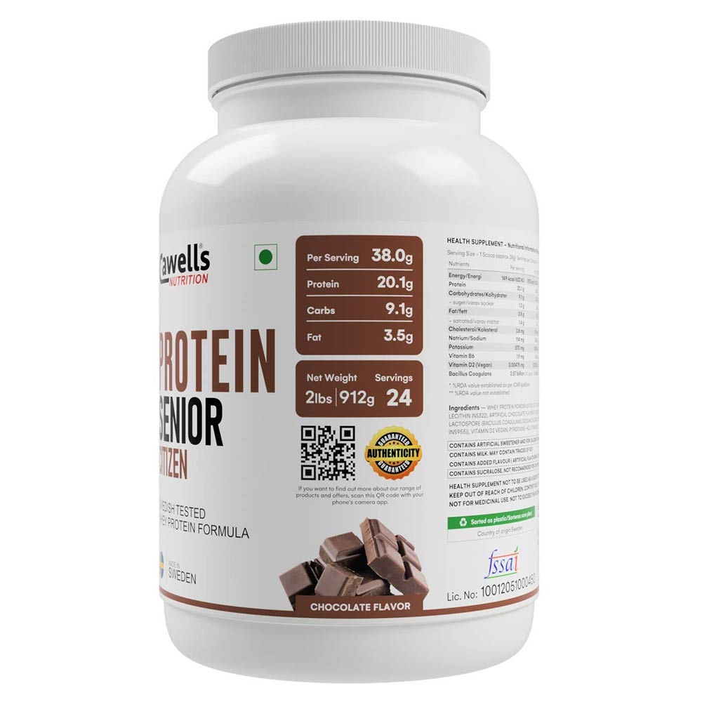 4 - Cawells Nutrition Protein Senior Citizen,  Chocolate  2.01 lb 