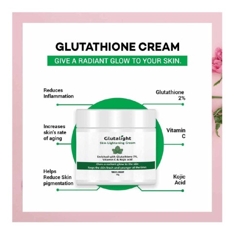 Glutathione Skin Lightening/Brightening Combo Pack (Soap + Serum + Cream)  at Best Price in India | https://www.healthkart.com/