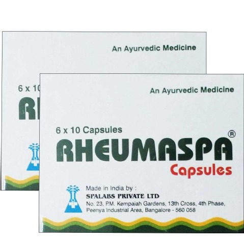 Kairali Rheumaspa, 60 capsules - Pack of 2 Kairali Rheumaspa, 60 capsules - Pack of 2