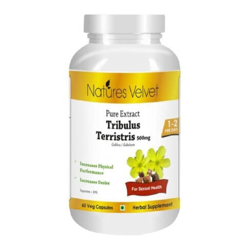 Natures Velvet Tribulus Terristris Pure Extract (500 mg), 60 capsules Natures Velvet Tribulus Terristris Pure Extract (500 mg), 60 capsules