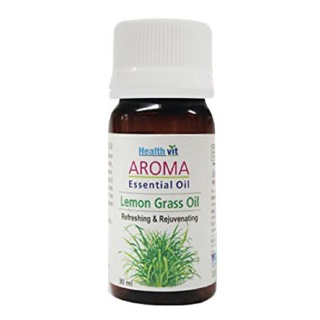 Healthvit Aroma Lemon Grass Essential Oil, 30 ml for All Skin Types