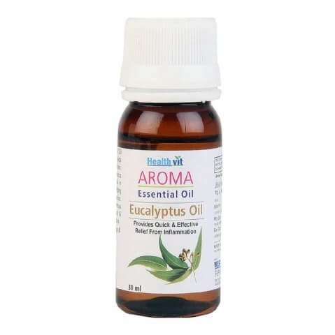 Healthvit Aroma Eucalyptus Essential Oil, 30 ml for All Skin Types Healthvit Aroma Eucalyptus Essential Oil, 30 ml for All Skin Types