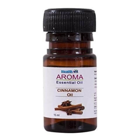 Healthvit Aroma Cinnamon Oil, 15 ml for All Skin Types Healthvit Aroma Cinnamon Oil, 15 ml for All Skin Types