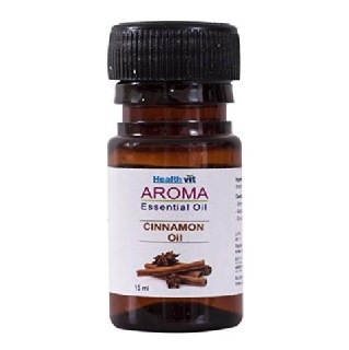 Healthvit Aroma Cinnamon Oil, 15 ml for All Skin Types