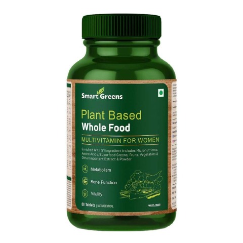 1 - Smart Greens Plant Based Multivitamin for Women, 60 tablet(s) Unflavoured