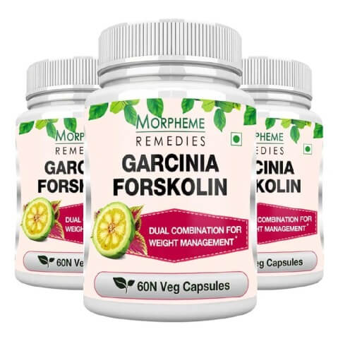 Morpheme Remedies Garcinia Forskolin (500 mg) Buy 2 Get 1 Free, 60 veggie capsule(s) Morpheme Remedies Garcinia Forskolin (500 mg) Buy 2 Get 1 Free, 60 veggie capsule(s)