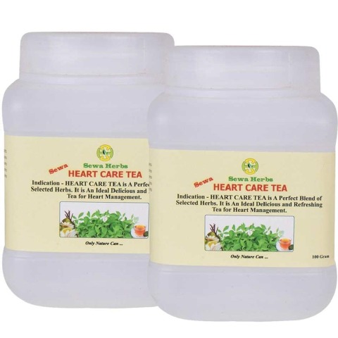 Sewa Herbs Heart Care Tea , Natural 100 g - Pack of 2 Sewa Herbs Heart Care Tea , Natural 100 g - Pack of 2
