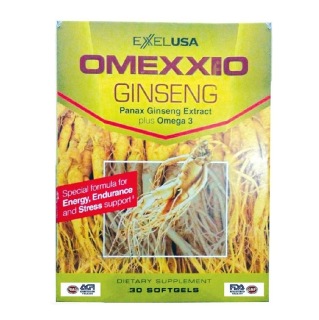 ExxelUSA Omexxel Ginseng, 30 softgels