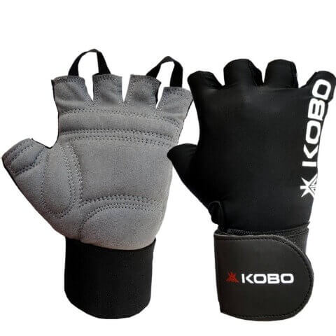 KOBO Weight Lifting Fitness Gym Gloves (WTG-09), Black Small KOBO Weight Lifting Fitness Gym Gloves (WTG-09), Black Small