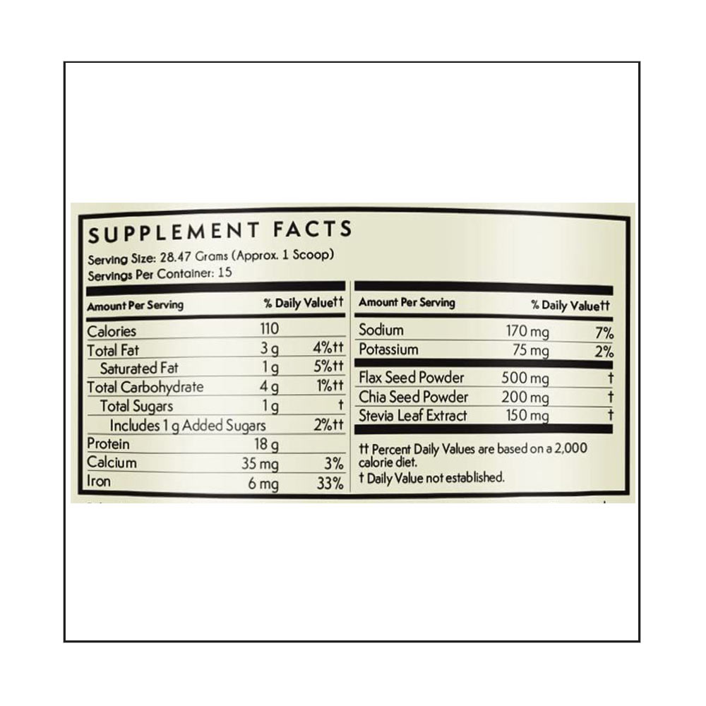 supplement - Terra Origin Plant Protein,  Vanilla Chai  0.94 lb 