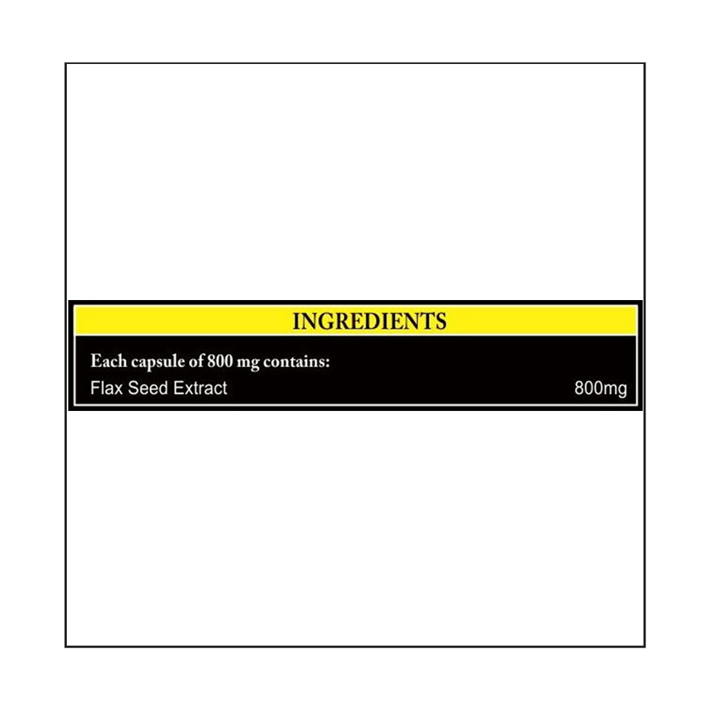 ingredients - Vuaxo Advanced Flaxseed Extract,  240 capsules 
