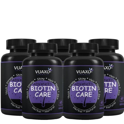 1 - Vuaxo Advanced Biotin Care,  300 capsules  Unflavoured 