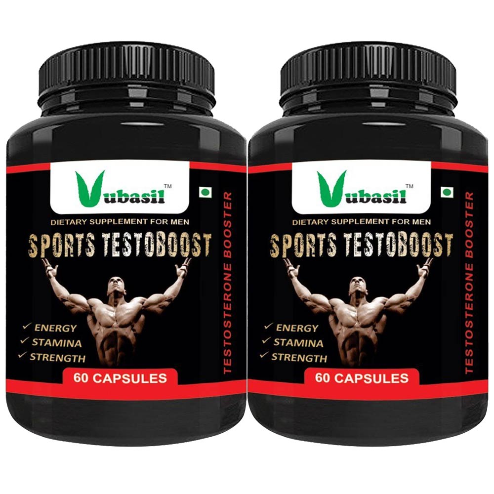 1 - Vubasil Sports Testoboost,  120 capsules  Unflavoured 