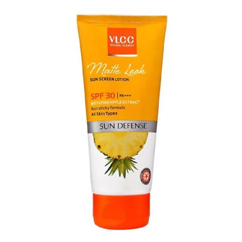 VLCC Matte Look Sun Screen Lotion SFP 30, 100 g Sun Defense VLCC Matte Look Sun Screen Lotion SFP 30, 100 g Sun Defense