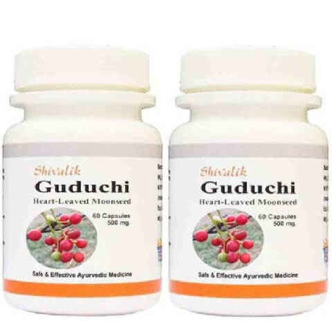 Shivalik Herbals Guduchi Heart-Leaved Moonseed, 120 capsules Shivalik Herbals Guduchi Heart-Leaved Moonseed, 120 capsules