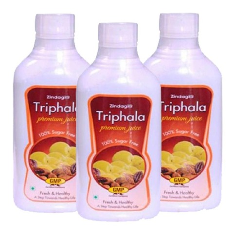 Zindagi Triphala Juice - Pack of 3, 500 ml Zindagi Triphala Juice - Pack of 3, 500 ml