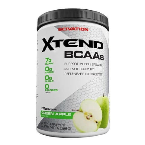 Scivation Xtend BCAAs, 0.87 lb Green Apple Scivation Xtend BCAAs, 0.87 lb Green Apple
