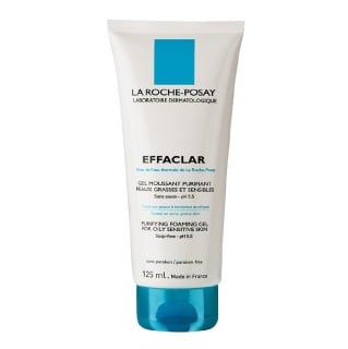 La Roche Effaclar Foaming Gel, 125 ml for Oily Sensitive Skin