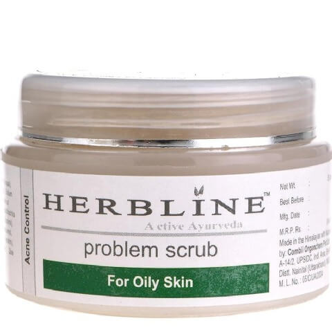 Herbline Problem Skin Scrub, 50 g for Oily Skin Herbline Problem Skin Scrub, 50 g for Oily Skin