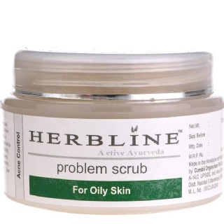 Herbline Problem Skin Scrub, 50 g for Oily Skin