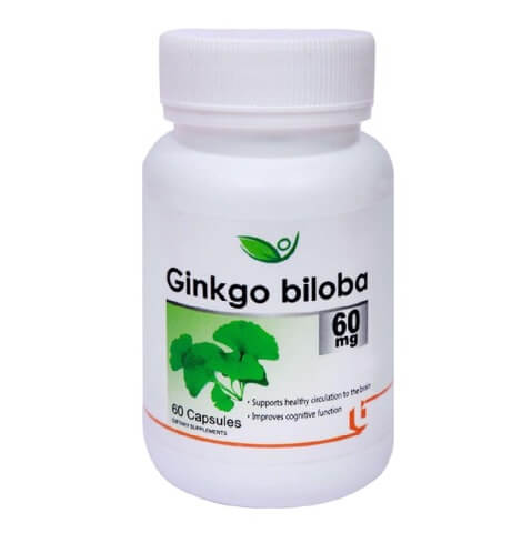 Biotrex Ginkgo Biloba (60 mg), 60 capsules Biotrex Ginkgo Biloba (60 mg), 60 capsules