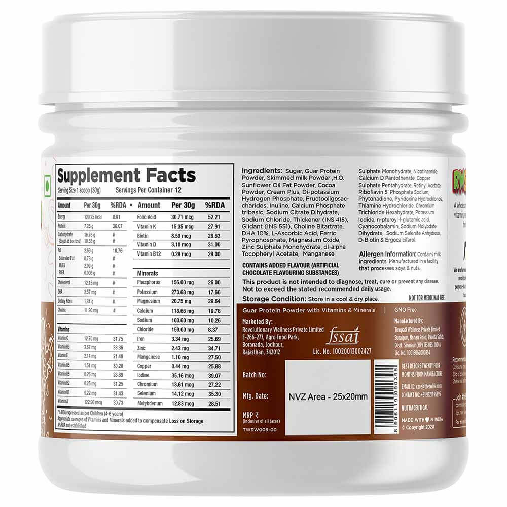 supplementinfo - RW Scoop Up,  400 g  Chocolate 