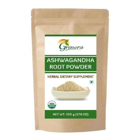 Grenera Ashwagandha Root Powder, 0.5 kg Grenera Ashwagandha Root Powder, 0.5 kg