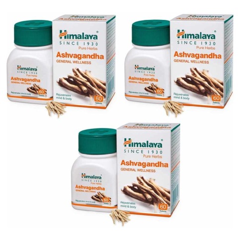 1 - Himalaya Ashvagandha (Pack of 3),  60 tablet(s) 