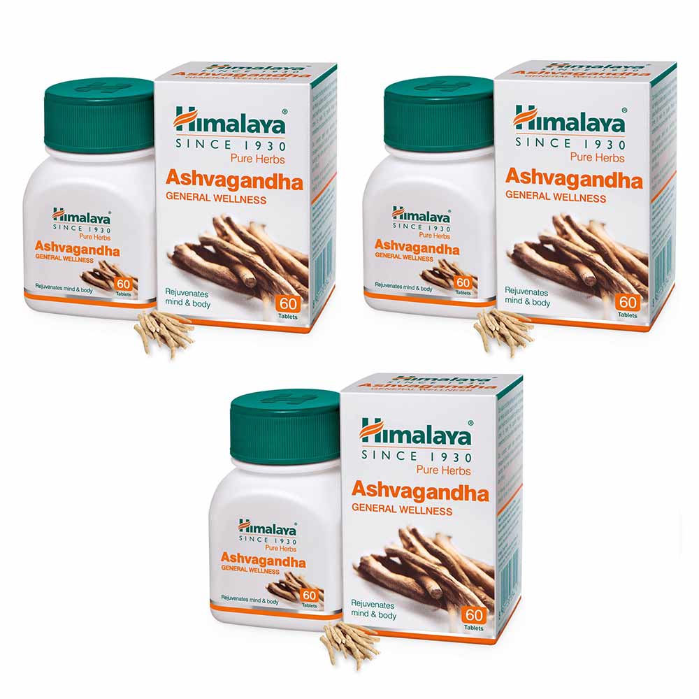 1 - Himalaya Ashvagandha (Pack of 3),  60 tablet(s) 