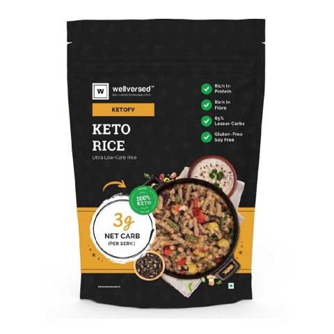 3 - Ketofy Keto Rice, Unflavoured 375 g