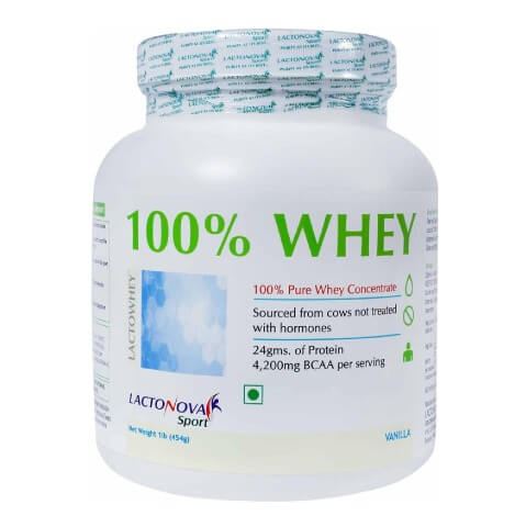 Lactonova 100% Whey Protein, 1 lb Vanilla